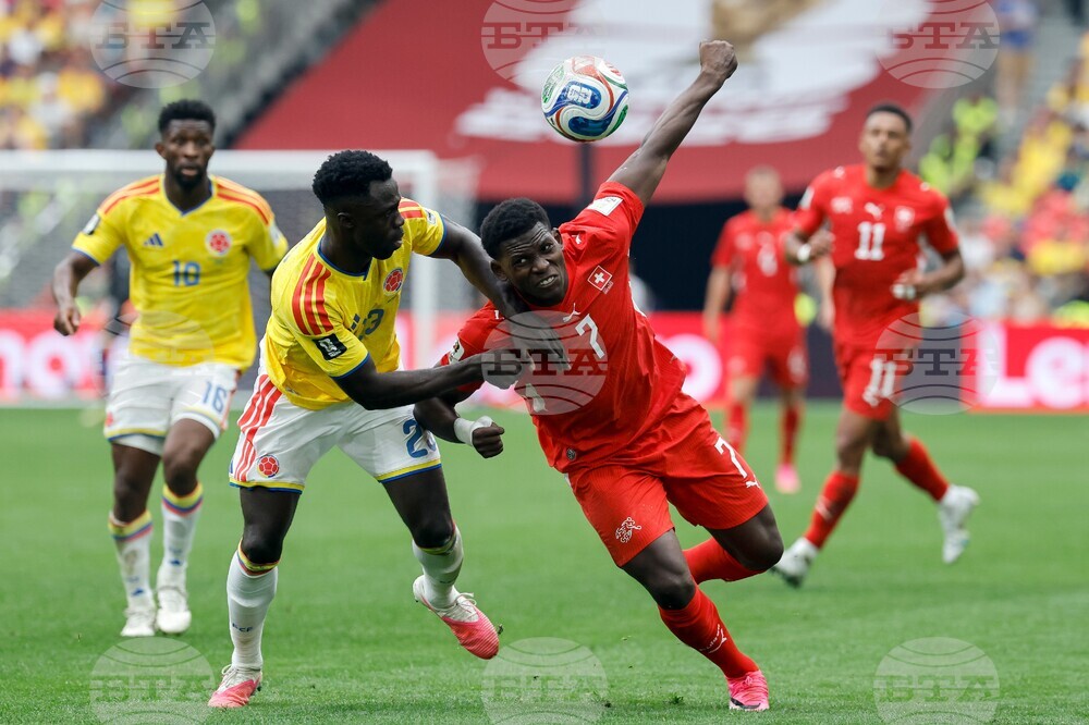 Colombia Switzerland WCup Soccer