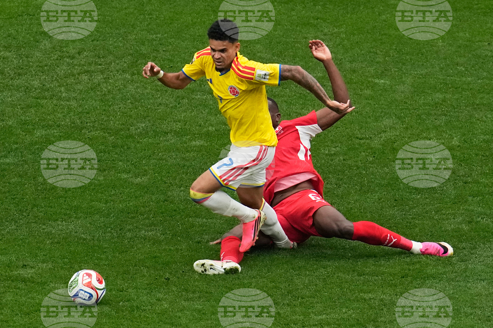 Colombia Switzerland WCup Soccer