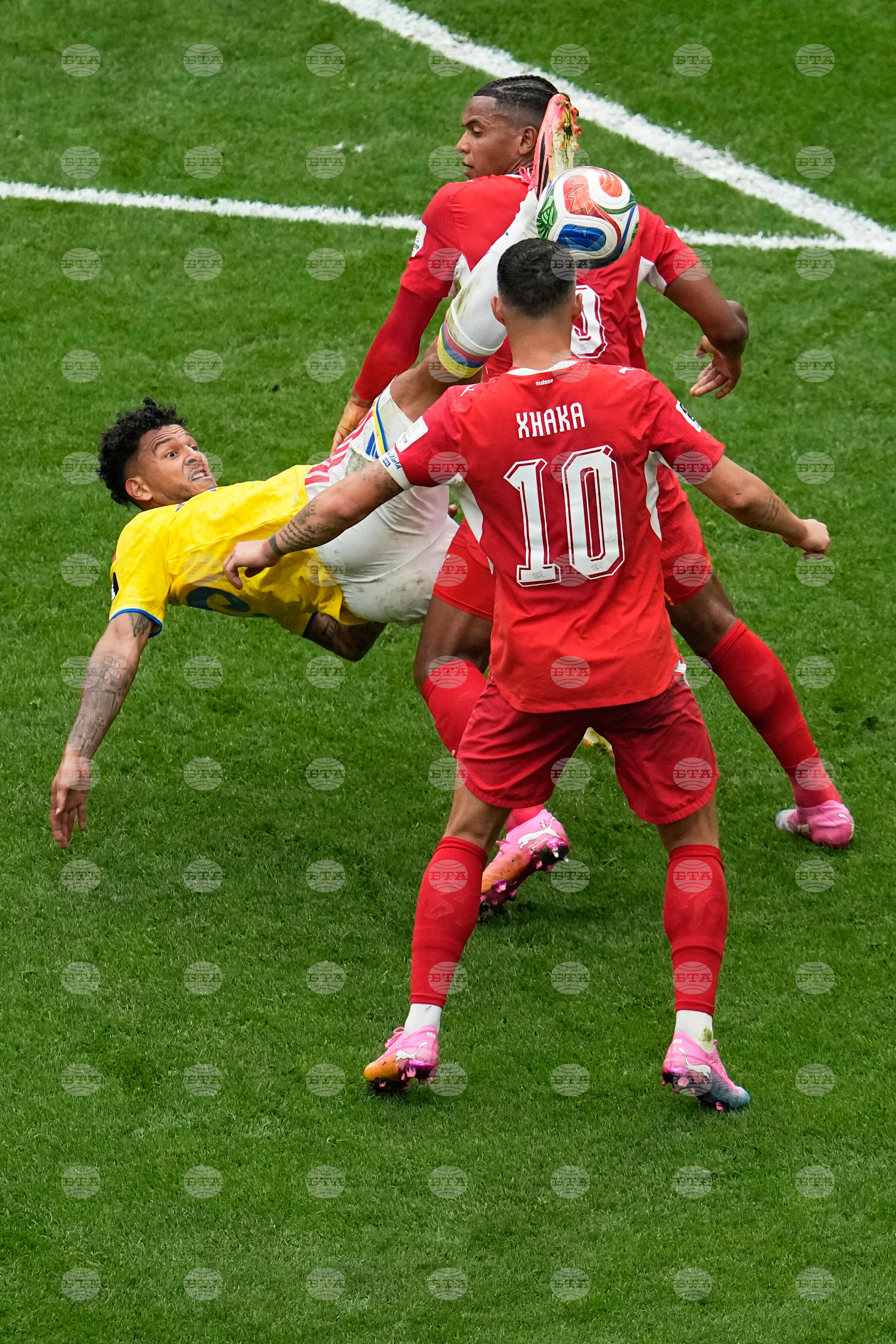 Colombia Switzerland WCup Soccer