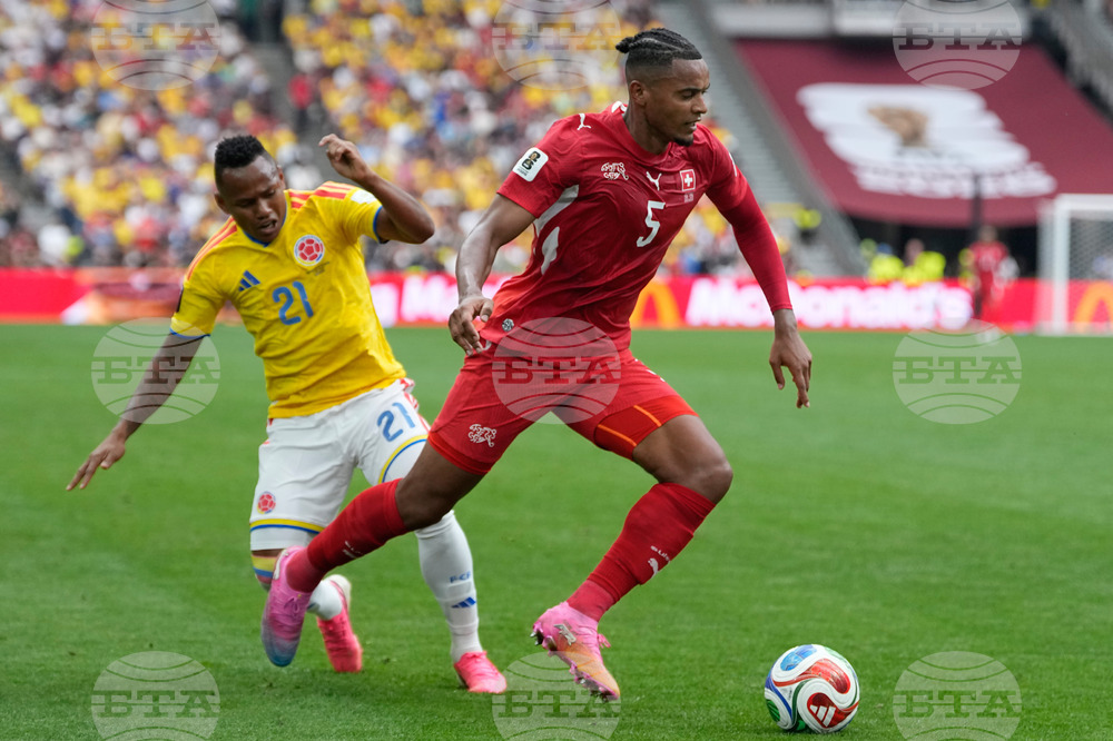 Colombia Switzerland WCup Soccer