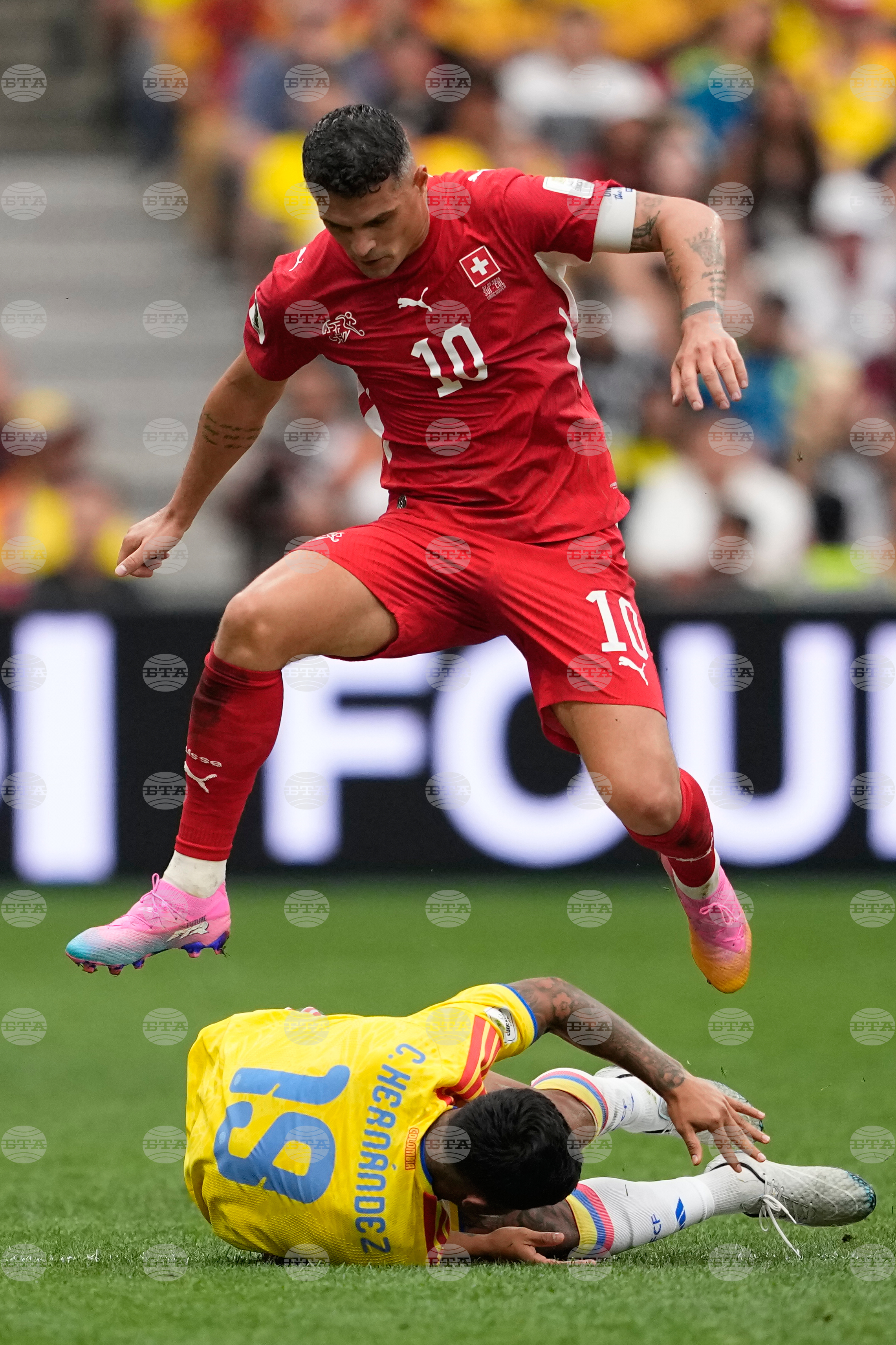 Colombia Switzerland WCup Soccer