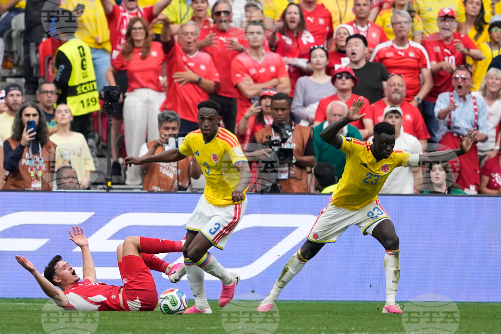 Colombia Switzerland WCup Soccer