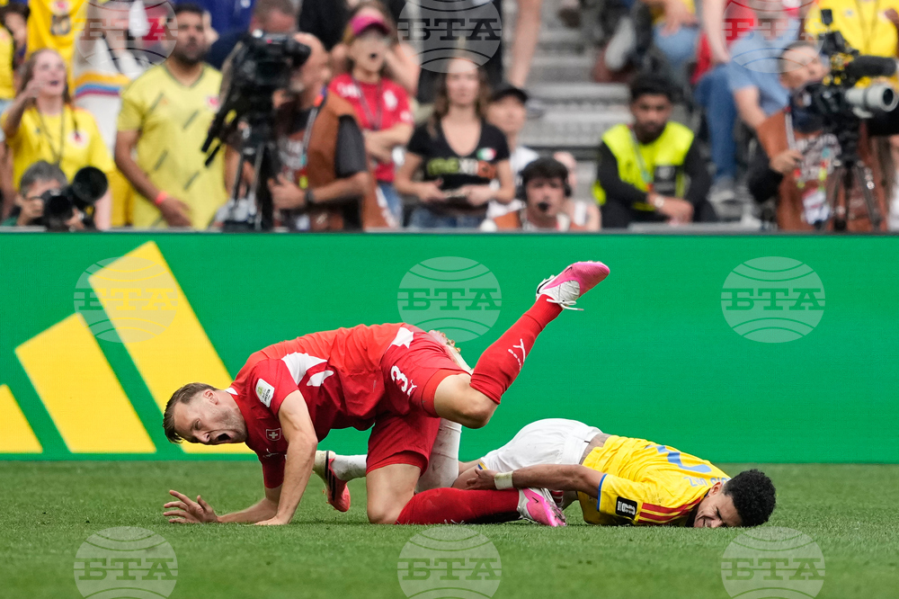 Colombia Switzerland WCup Soccer