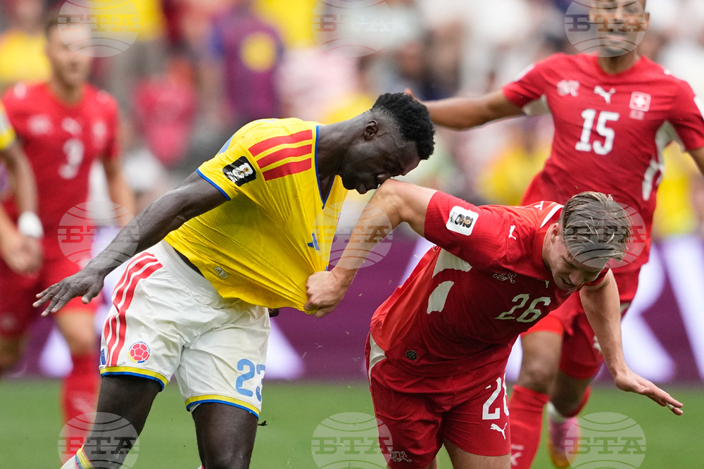 Colombia Switzerland WCup Soccer