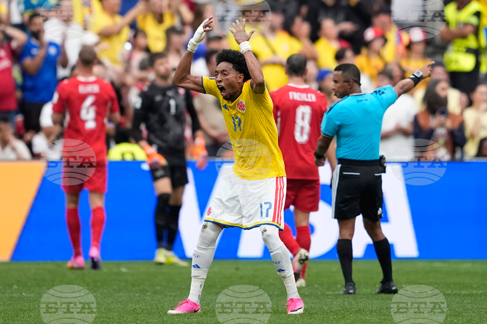 Colombia Switzerland WCup Soccer