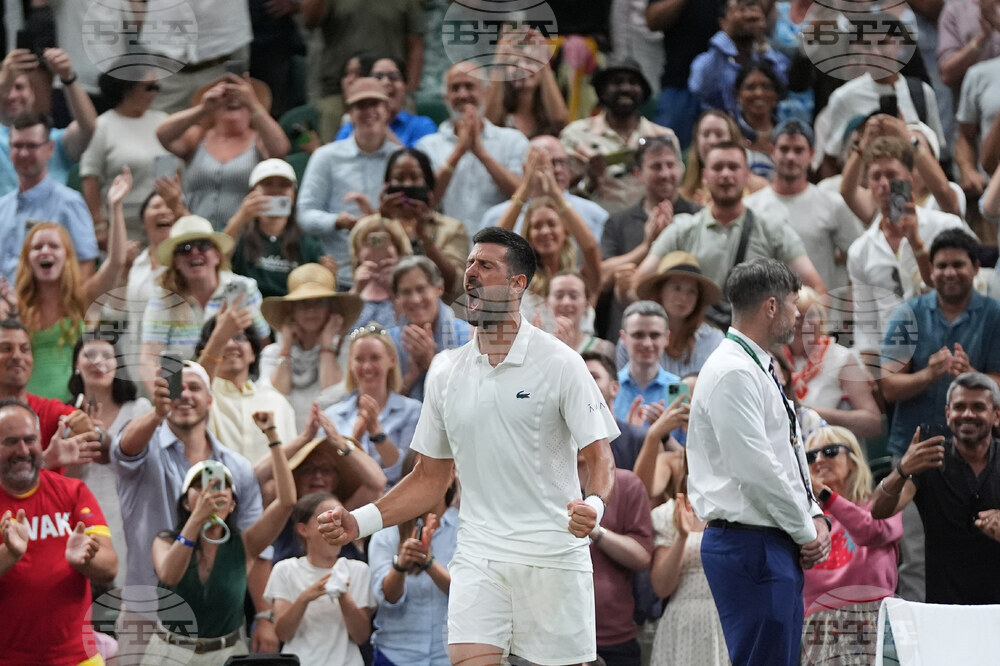 APTOPIX Britain Wimbledon Tennis