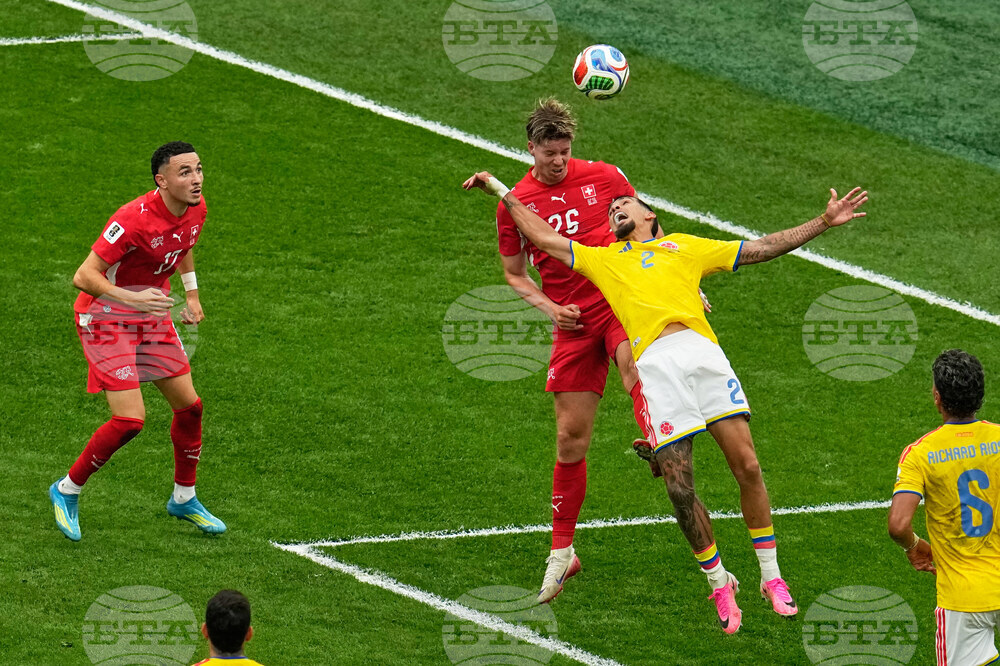 Colombia Switzerland WCup Soccer