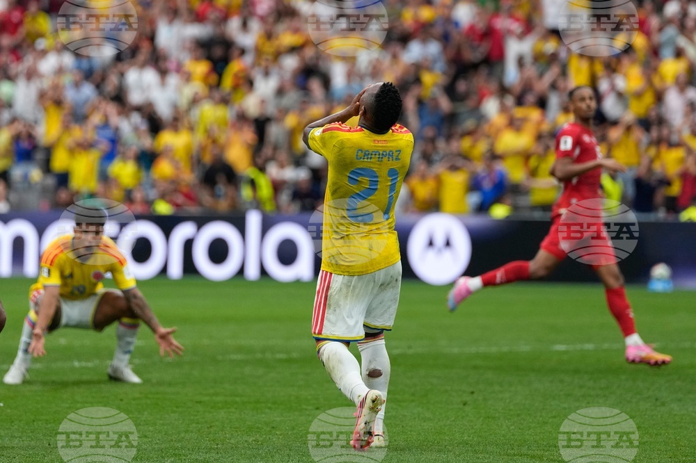 Colombia Switzerland WCup Soccer