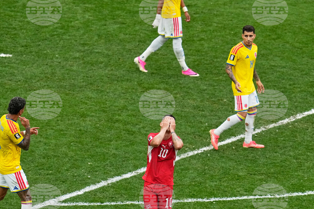 Colombia Switzerland WCup Soccer