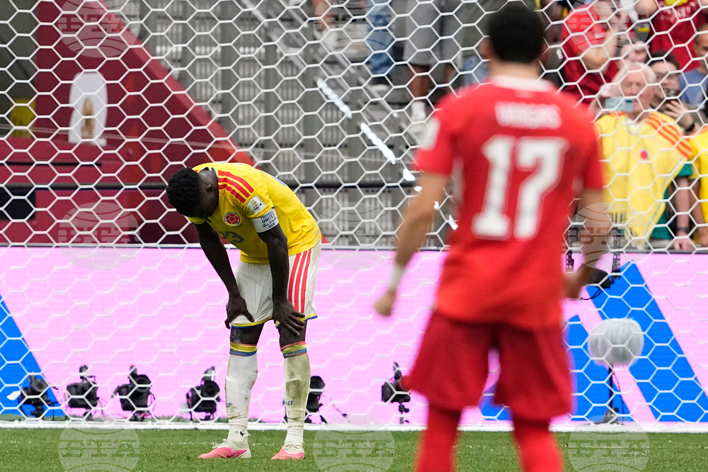Colombia Switzerland WCup Soccer