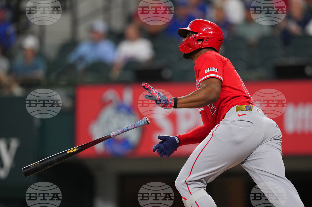 Angels Rangers Baseball