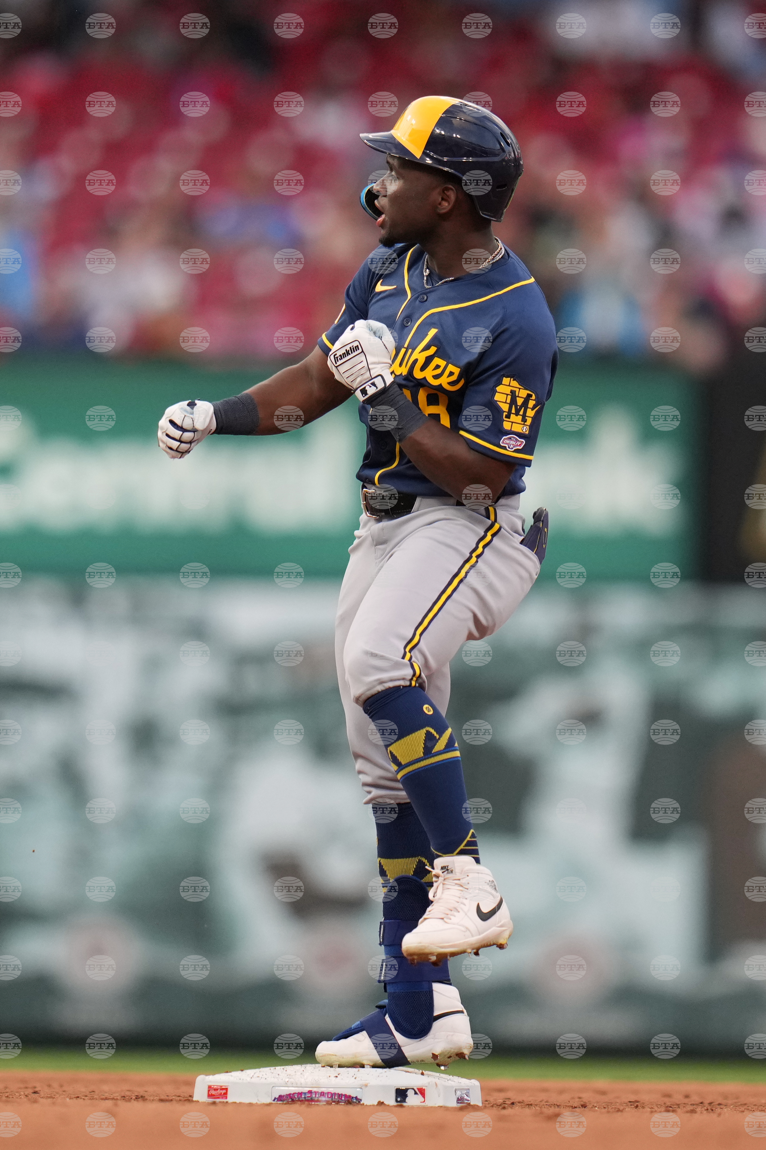 Brewers Cardinals Baseball