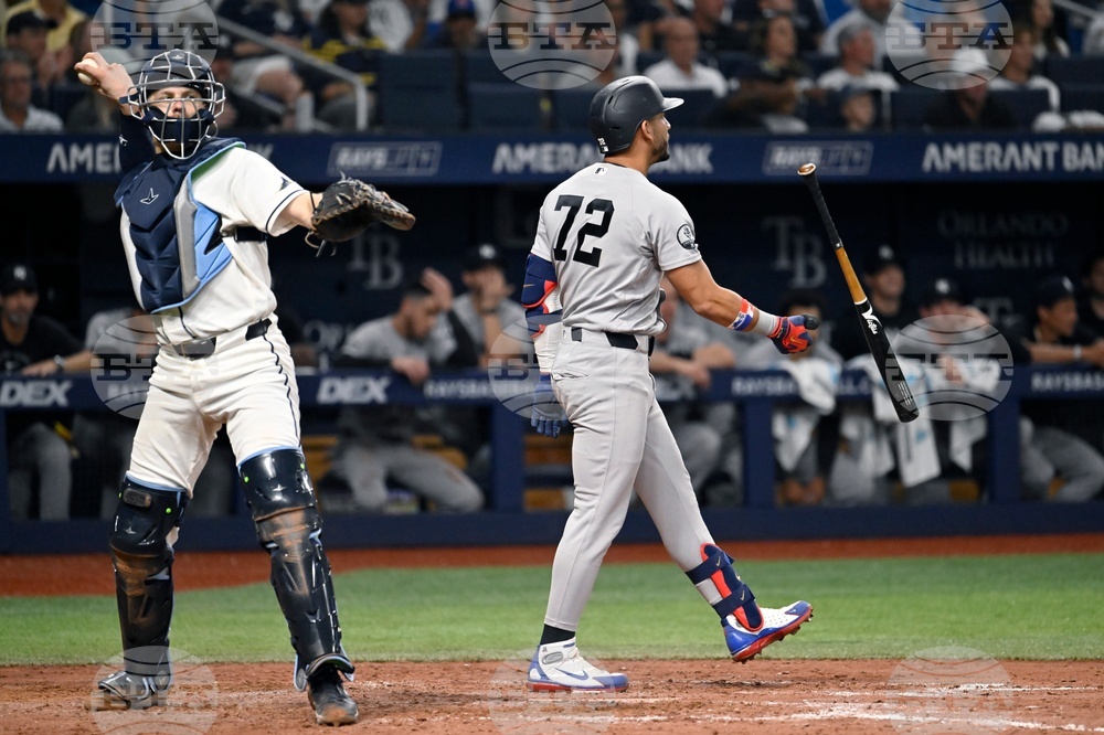 Yankees Rays Baseball
