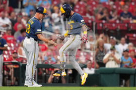 Brewers Cardinals Baseball