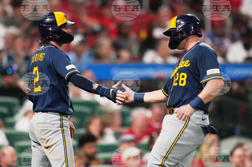 Brewers Cardinals Baseball