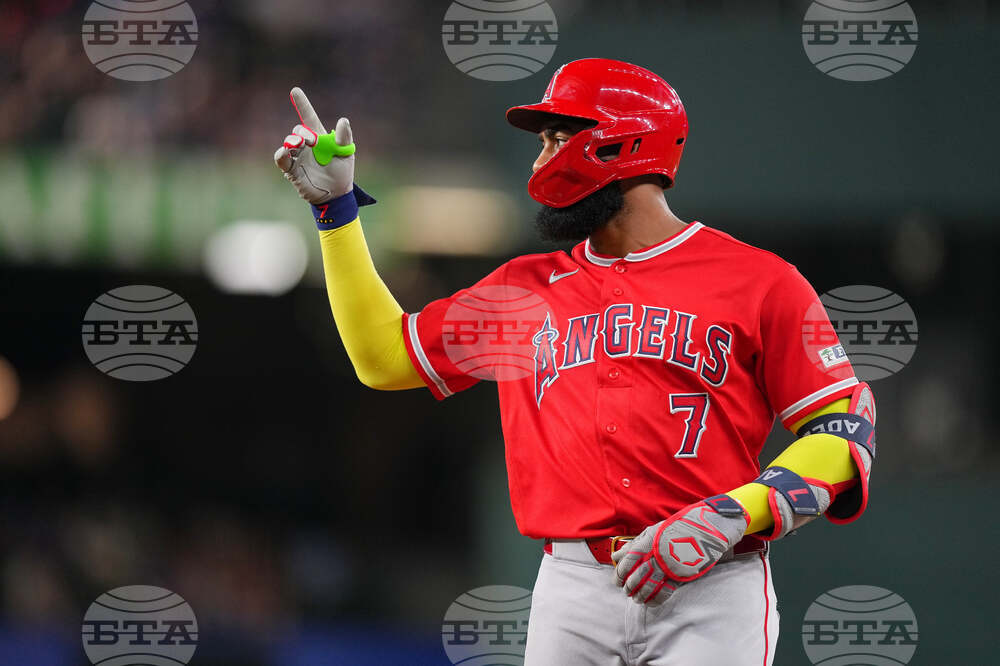 Angels Rangers Baseball