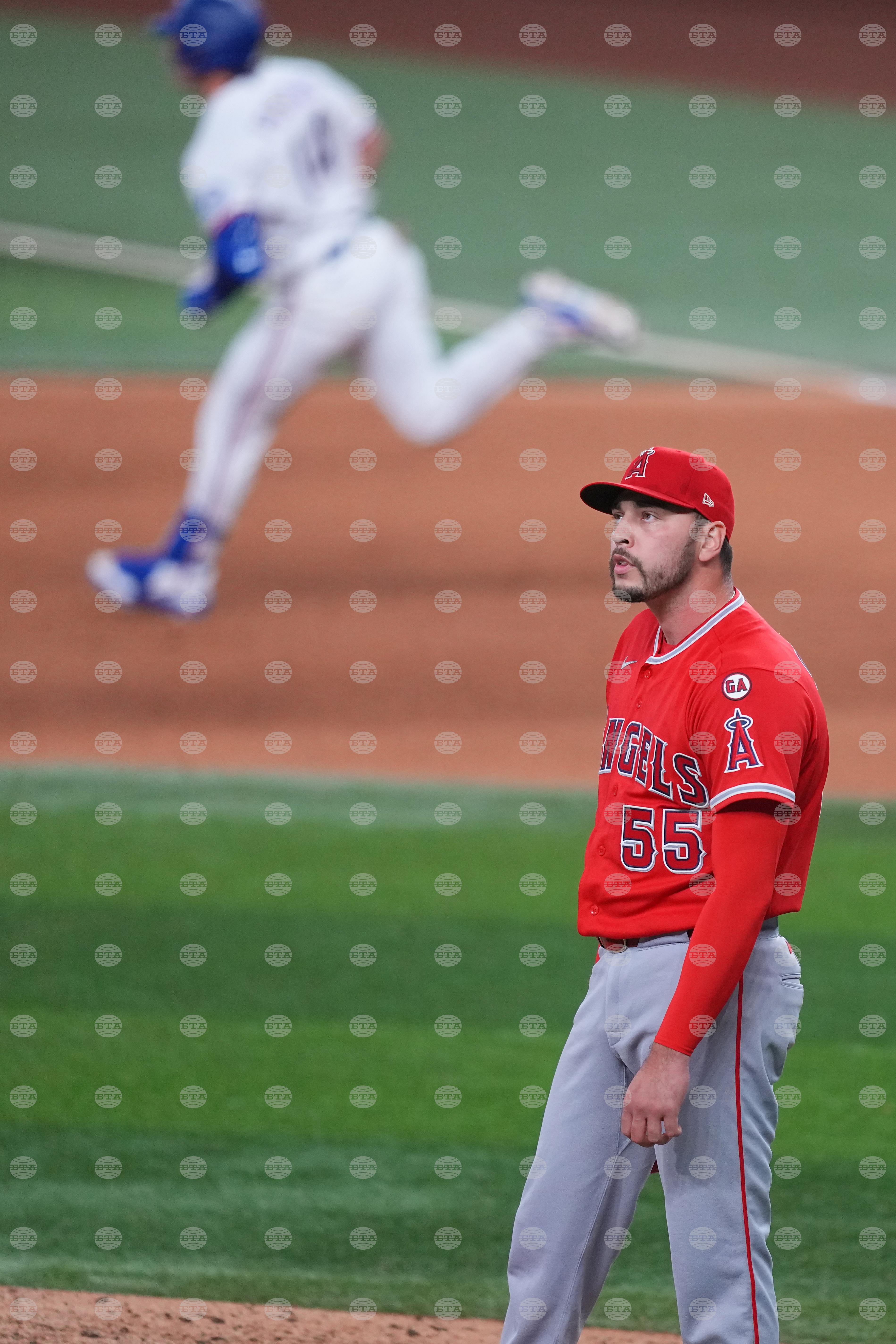 Angels Rangers Baseball