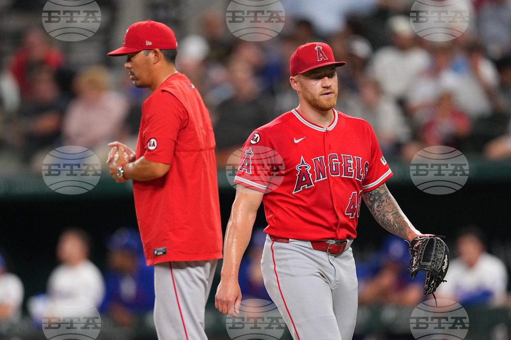 Angels Rangers Baseball