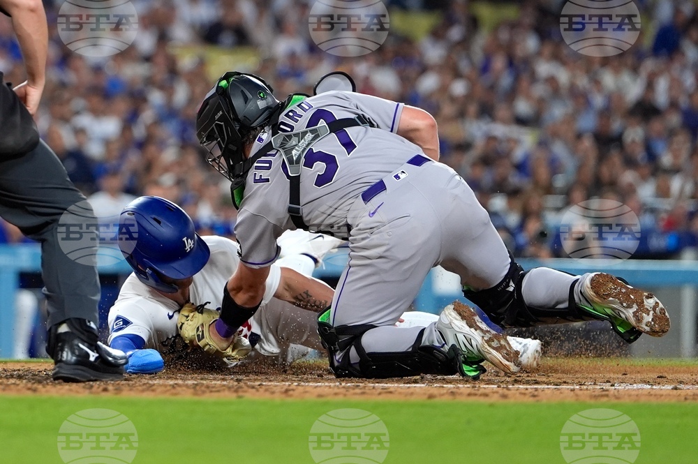 Rockies Dodgers Baseball