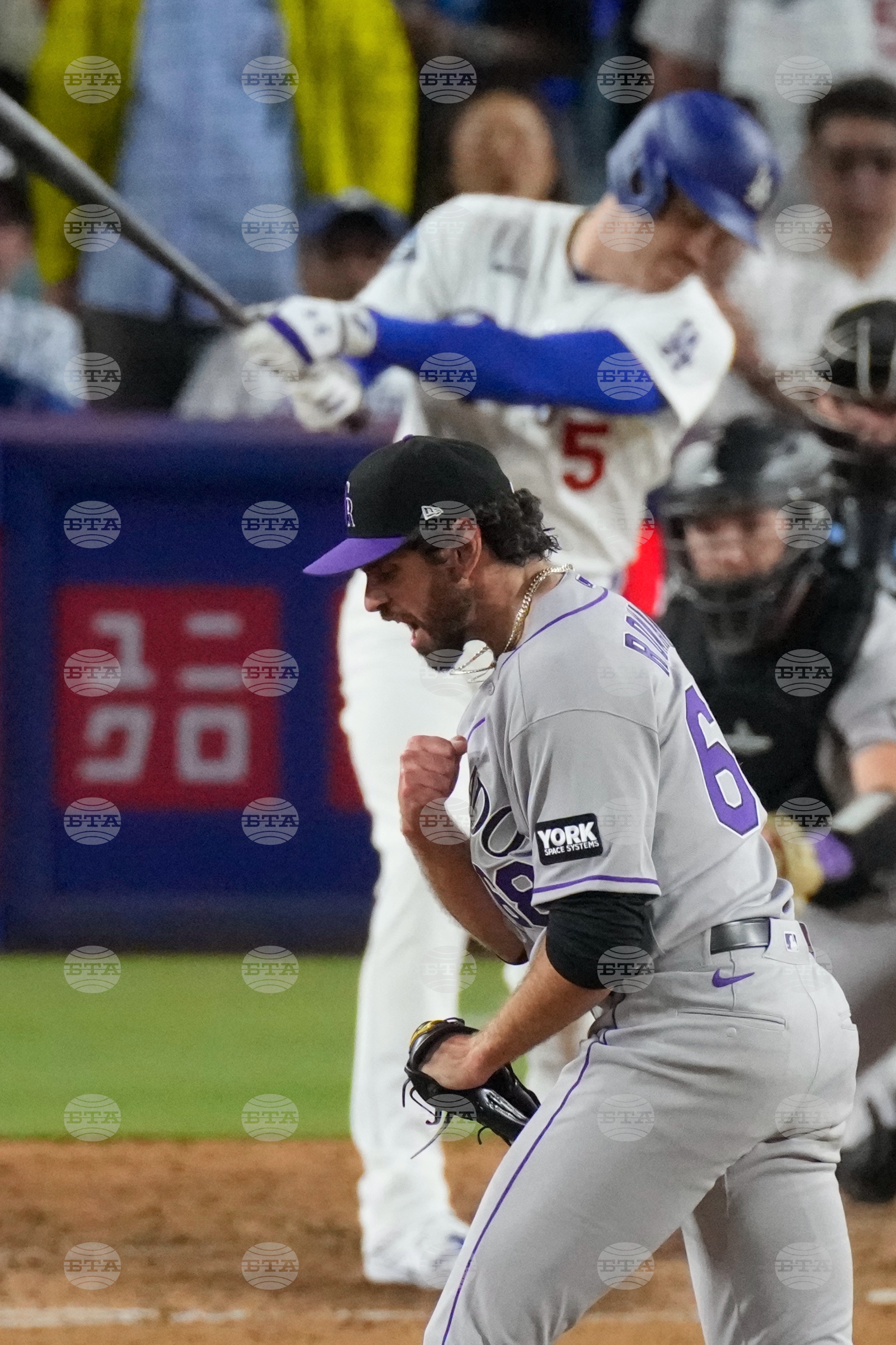 Rockies Dodgers Baseball