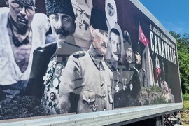 Хасково - Историческият мобилен музей „Битките при Чанаккале“