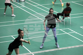 Бадминтон - държавно отборно първенство - двойки жени