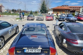 Самоков - ретро коли - демонстрация