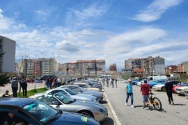 Самоков - ретро коли - демонстрация