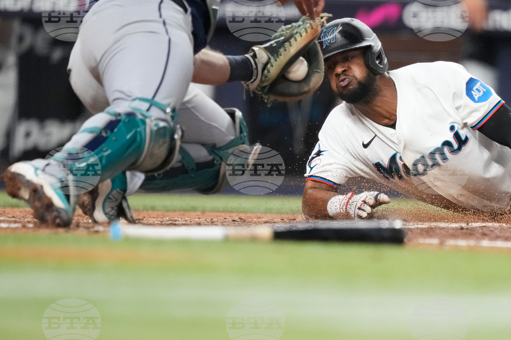 Mariners Marlins Baseball