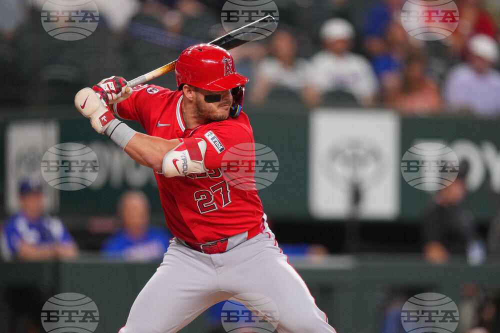 Angels Rangers Baseball