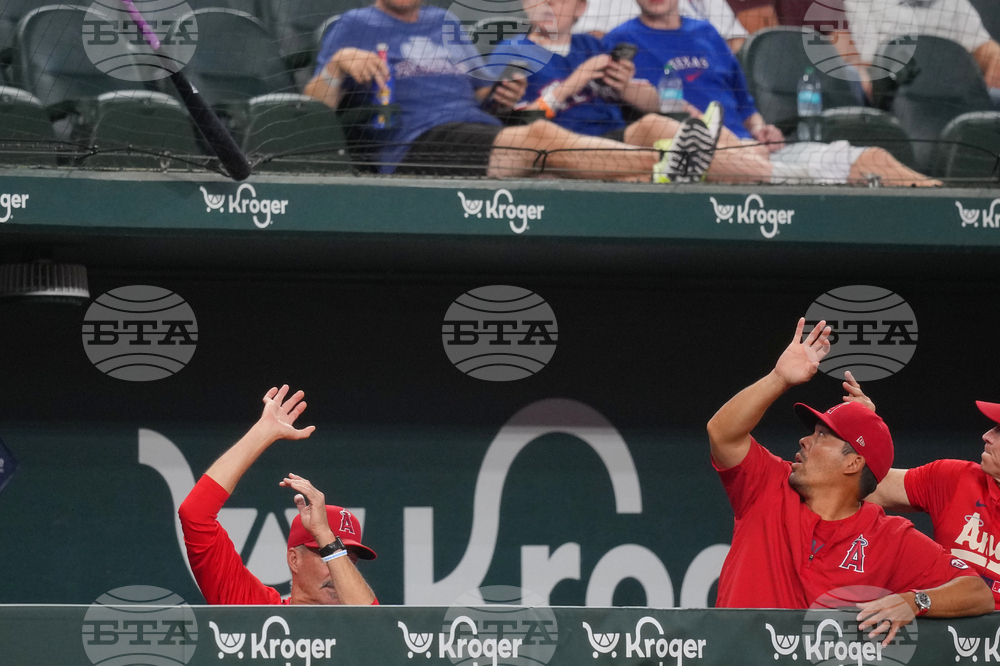 Angels Rangers Baseball