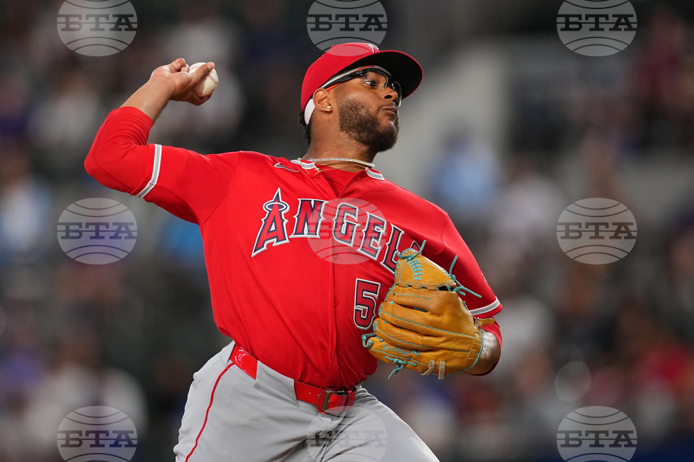 Angels Rangers Baseball