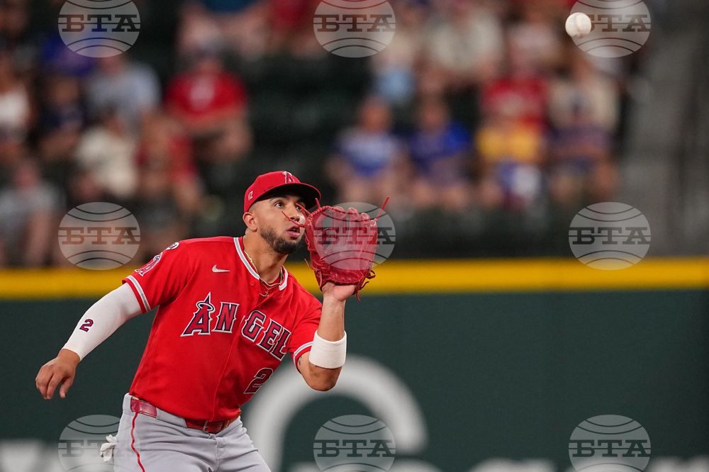 Angels Rangers Baseball