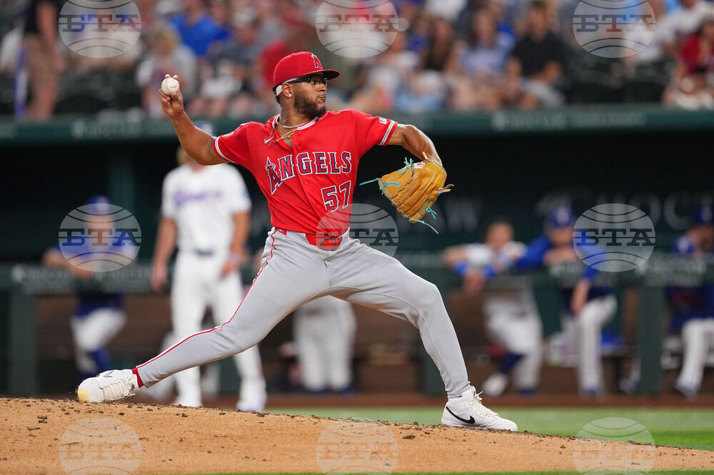 Angels Rangers Baseball
