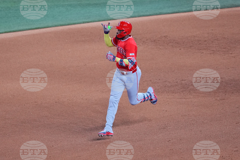 Angels Rangers Baseball