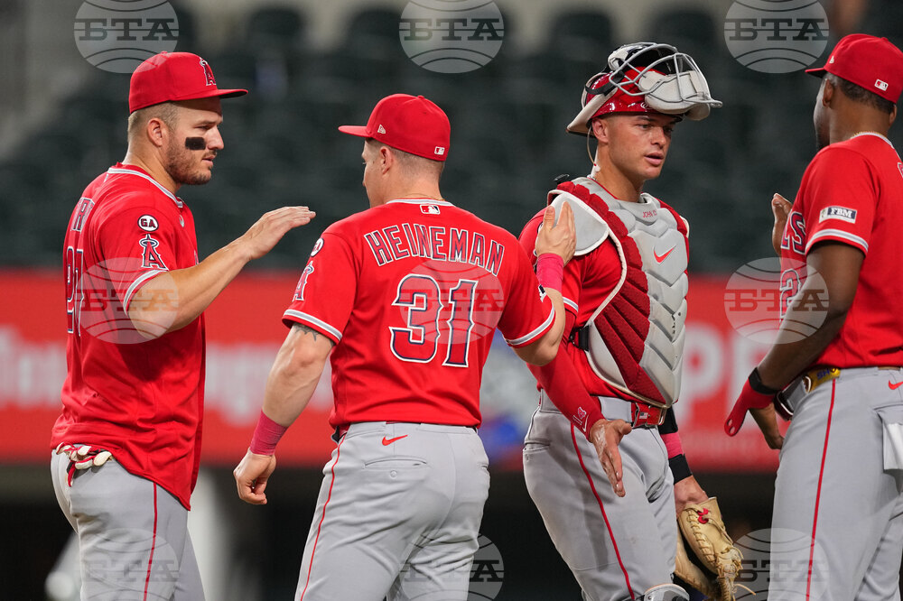Angels Rangers Baseball