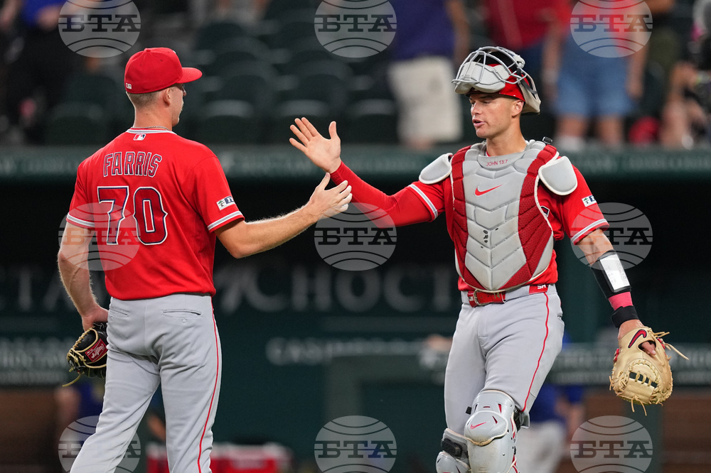 Angels Rangers Baseball