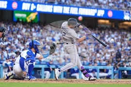 Rockies Dodgers Baseball