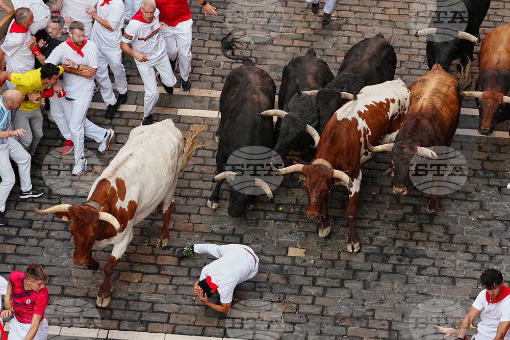 Spain Running of the Bulls