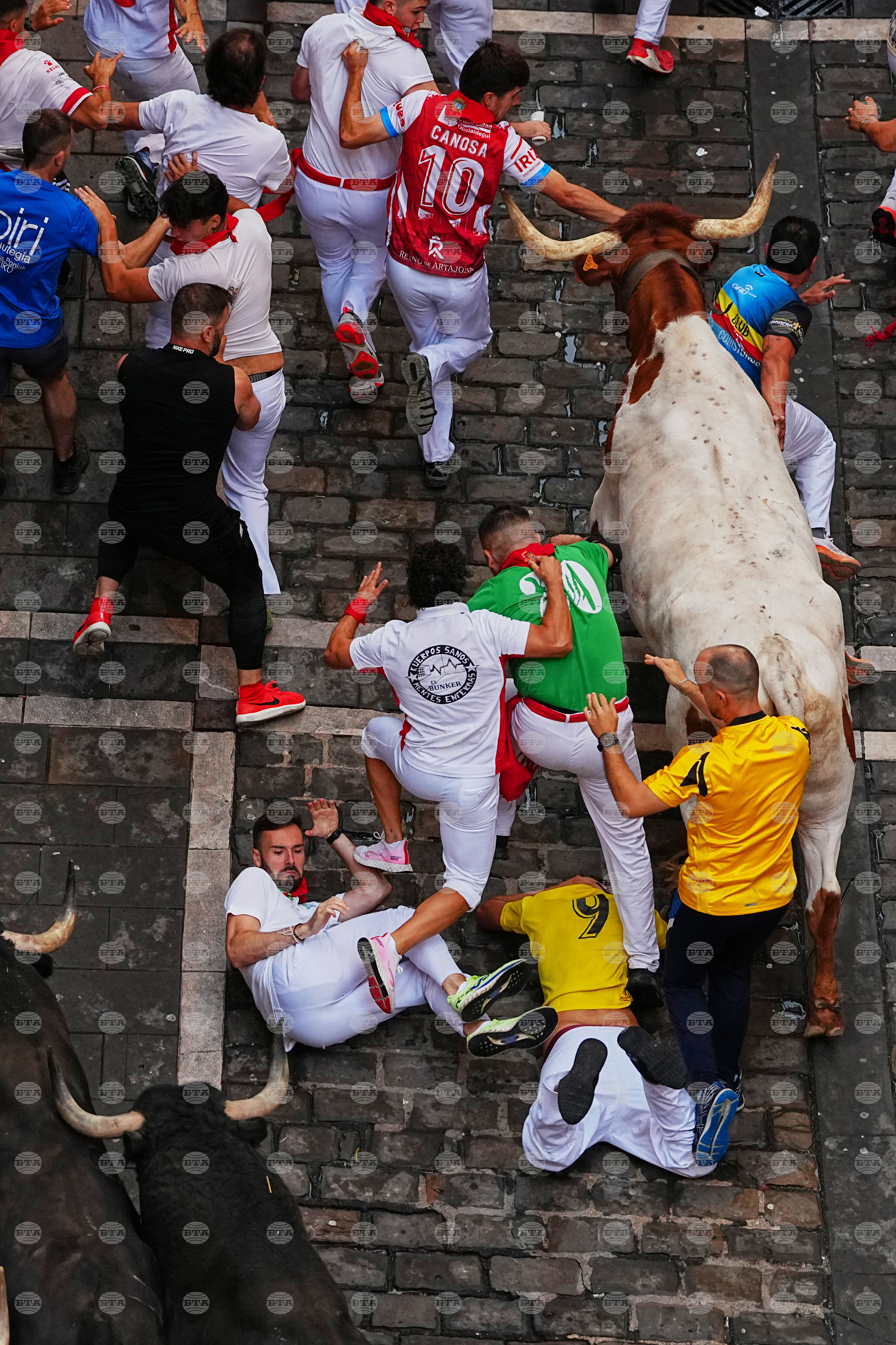 Spain Running of the Bulls