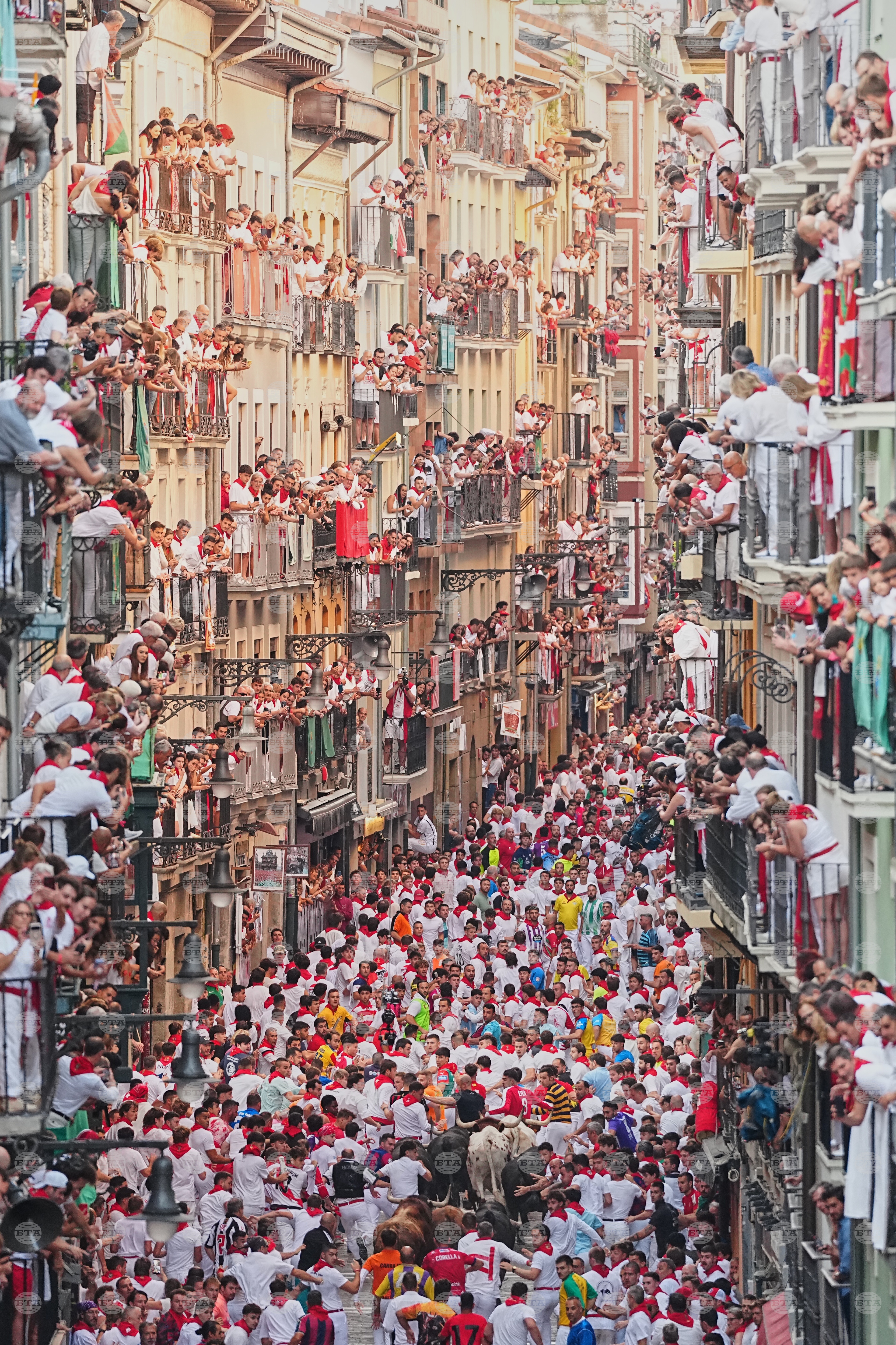 Spain Running of the Bulls