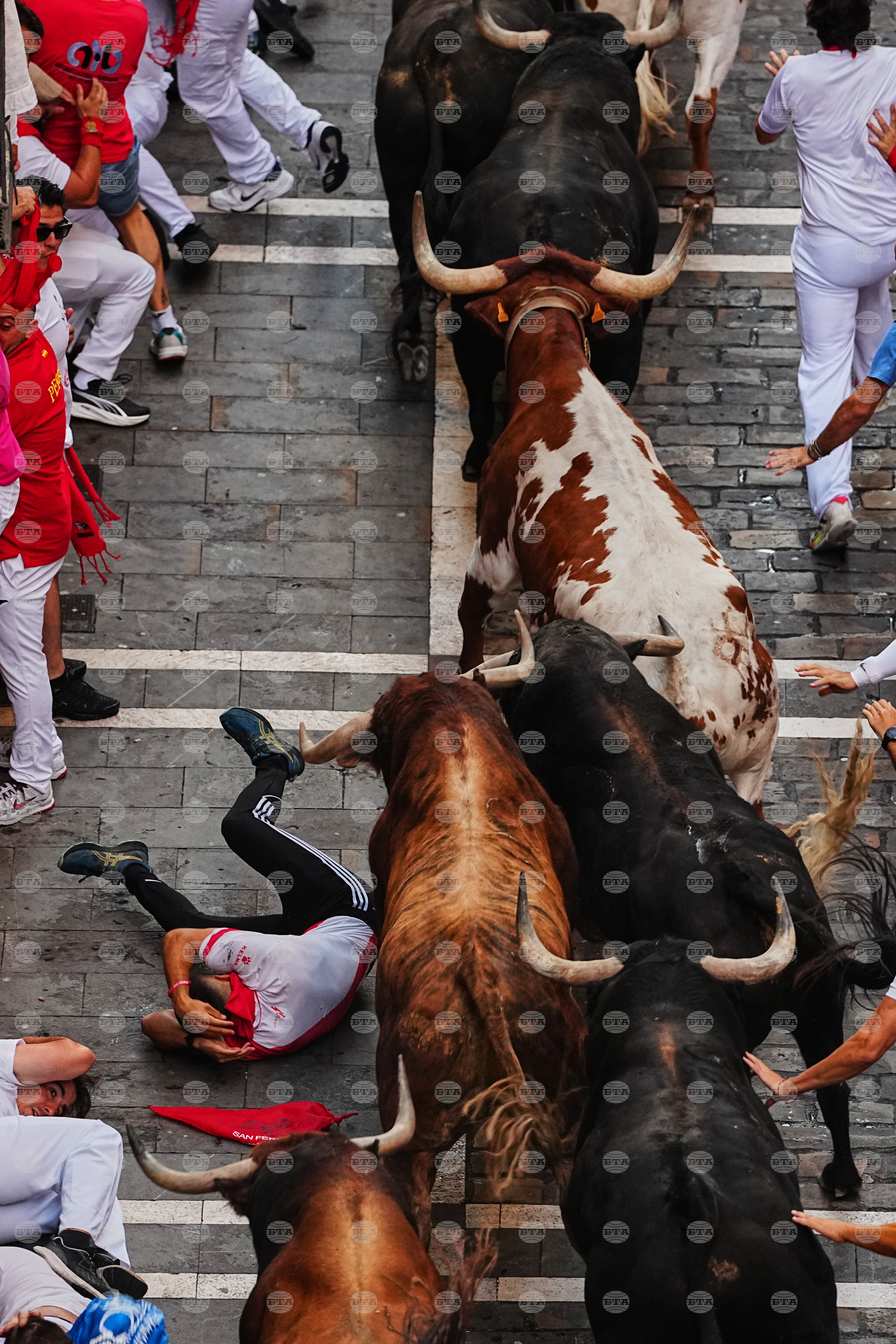 Spain Running of the Bulls