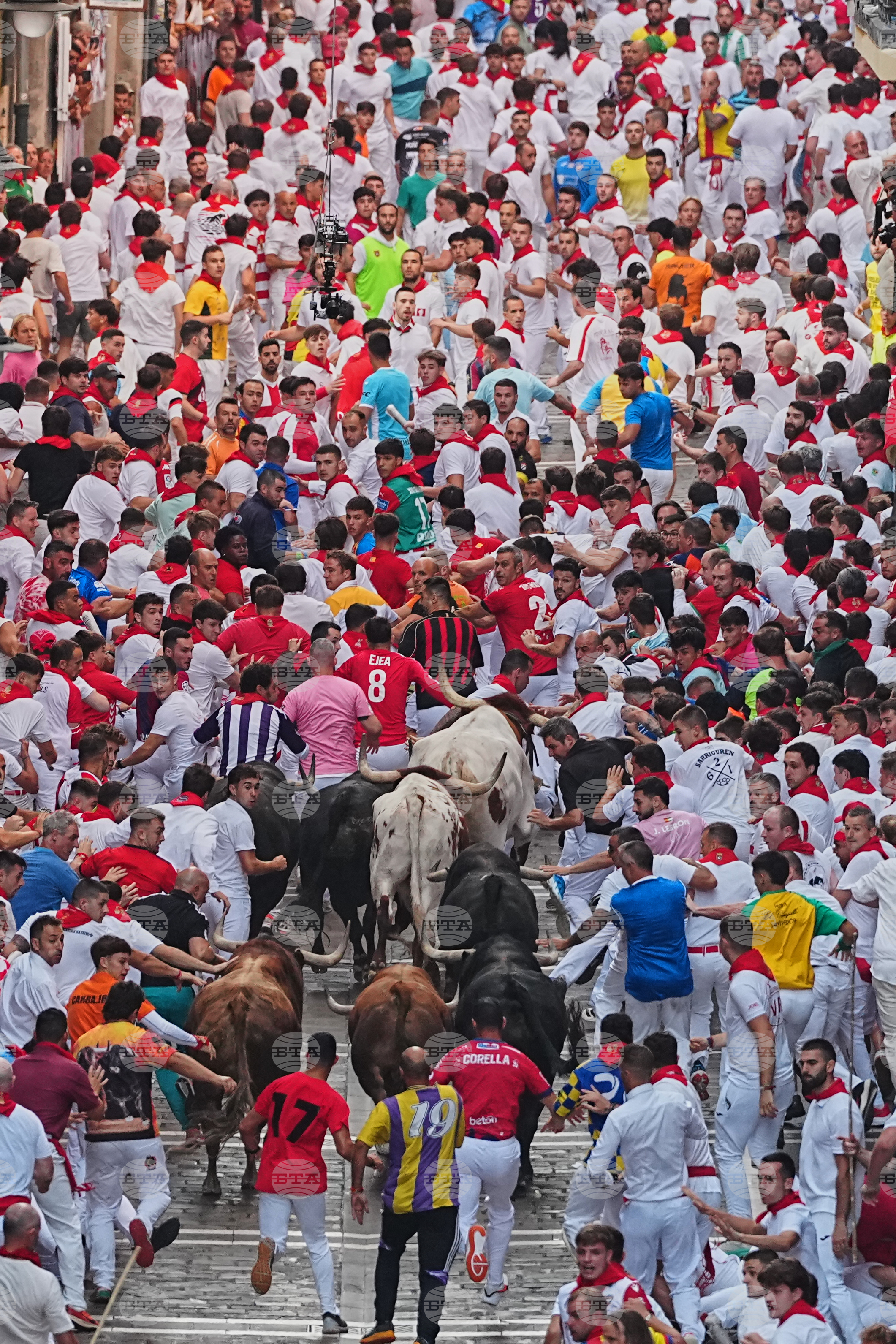 Spain Running of the Bulls