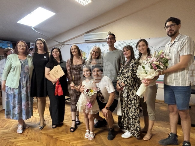 Конкурс по пеене за деца и юноши от българските общности в чужбина „Любка Рондова“ - 2026 година - награждаване