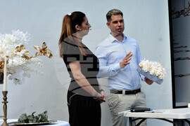 Бургас - изложение за цветя - Петер Пенцел - демонстрация