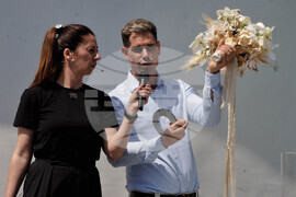 Бургас - изложение за цветя - Петер Пенцел - демонстрация