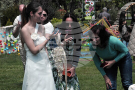 Бургас - изложение за цветя - Петер Пенцел - демонстрация