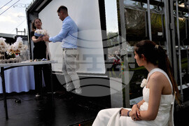 Бургас - изложение за цветя - Петер Пенцел - демонстрация