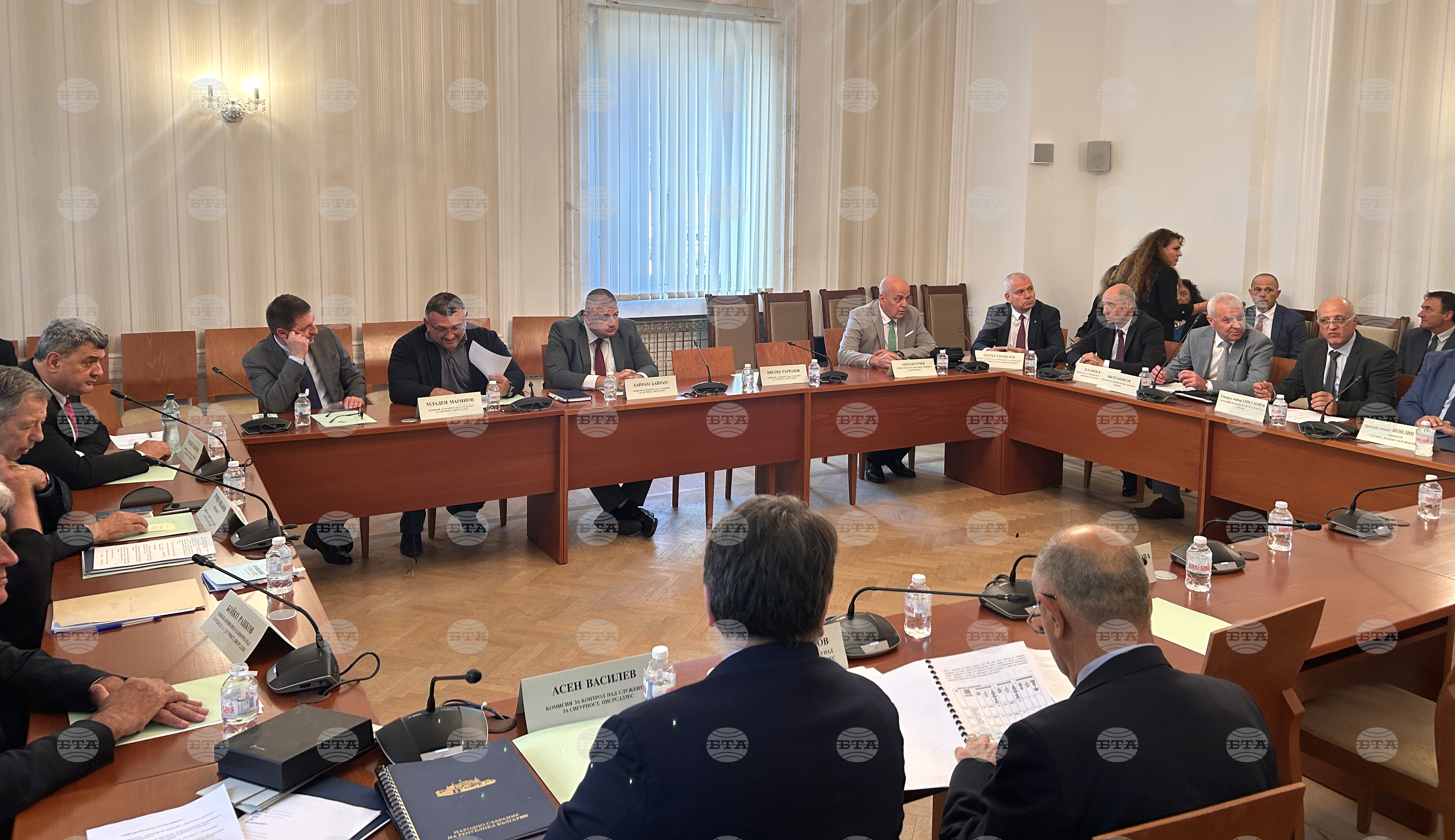 Парламентарната комисия за контрол над службите за сигурност обсъди законопроекта за държавен бюджет за 2026 г.