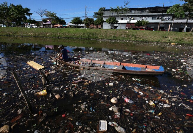 Brazil Amazon Trash